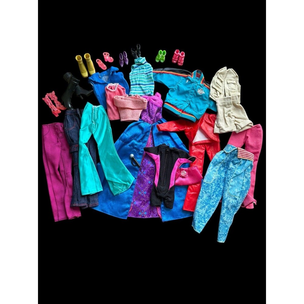 Vintage Barbie Clothes/Shoes/Accessories Lot - Picture 2 of 5